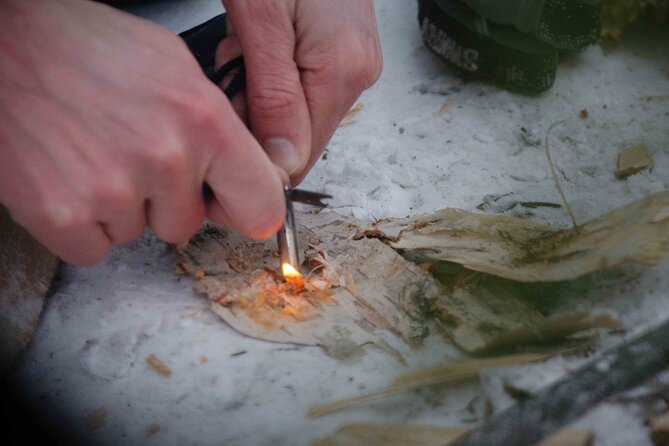 Snowshoeing Adventure with Ice-Fishing, Fire and Survival - Lapland Survival Snowshoeing in Rovaniemi: What Makes It Worth Your Time