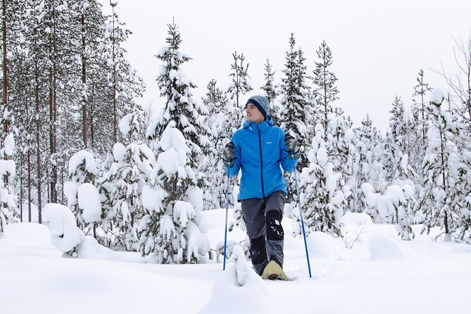 Snowshoeing Adventure with Ice-Fishing, Fire and Survival - Fire-Making and Local Natural Knowledge, Not Just Campfire Theater