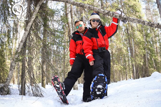 Snowshoeing in Lapland Wilderness - Getting There: Sunny Safari Meets Winter Reality