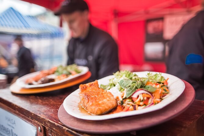 Tampere Food Tour Local Tastings, Meal & Rooftop City Views - Tampereen Kauppahalli, the 1901 Market Hall stop