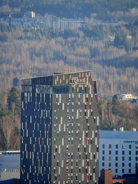 Tampere Panoramic Tour - The first tower: donuts, drinks, and roof-level city views