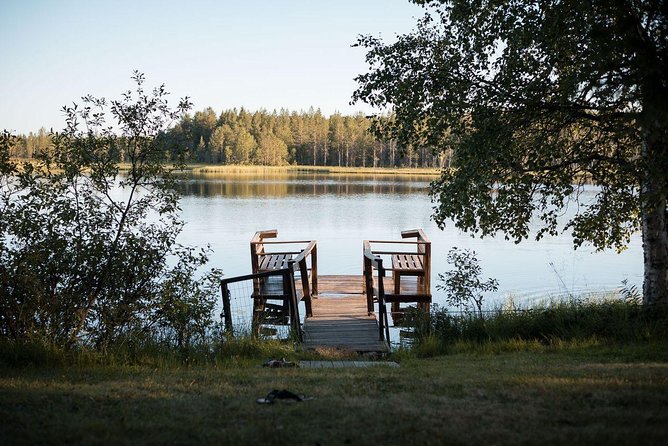 Traditional Lappish evening in the wilderness with dinner - Northern Lights Chances on the 5pm Departure