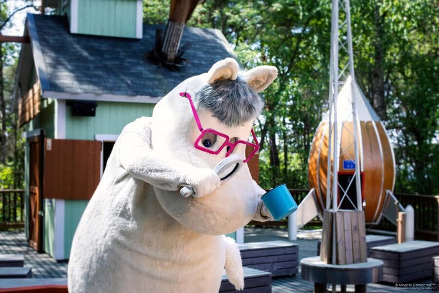 Turku: Moominworld Theme Park Entry Ticket - Groke’s Cave and character moments with a darker edge