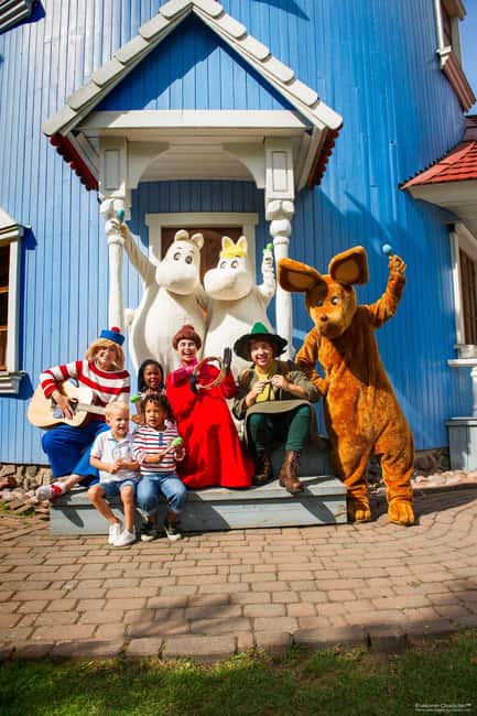 Turku: Moominworld Theme Park Entry Ticket - Meeting the Moomin family in character-filled areas