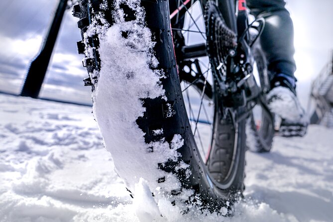 Winter Fatbiking in Ivalo (2 hours) - The Ivalo Route: From Village Tracks to Vuopaja River Stories