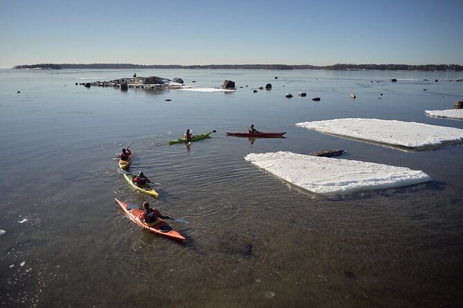 Winter kayaking in Eastern Helsinki archipelago - The Saturday Routine: Timing, Start Point, and Transfers