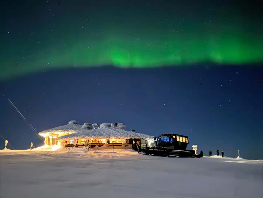 Ylläs: Northern Lights Dinner with Snowcat Ride - Snowcat ride to Ylläs fell, then dinner at the top